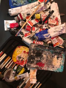 tubes de peinture