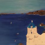 santorin-peinture-huile
