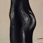 fesses de femme peinture à l'huile